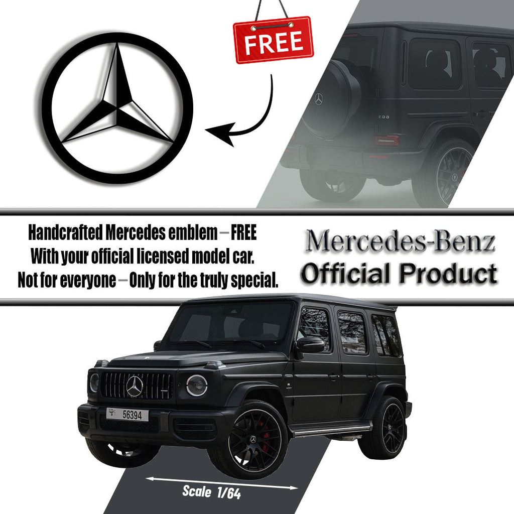 Mercedes Benz - Metal Emblem - Official Licensed Model Car - MT1021