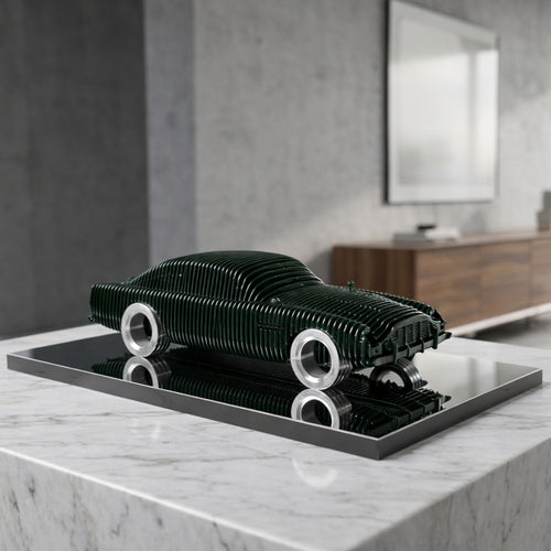 Aston Martin DB5 — Premium Metal Car Sculpture