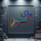 Gotland Ring Metal Neon Race Track - MTN0131