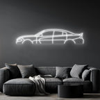 Charger 2017 Neon Silhouette