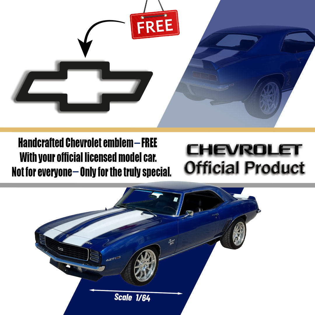 Chevrolet - Metal Emblem - Official Licensed Model Car - MT1038