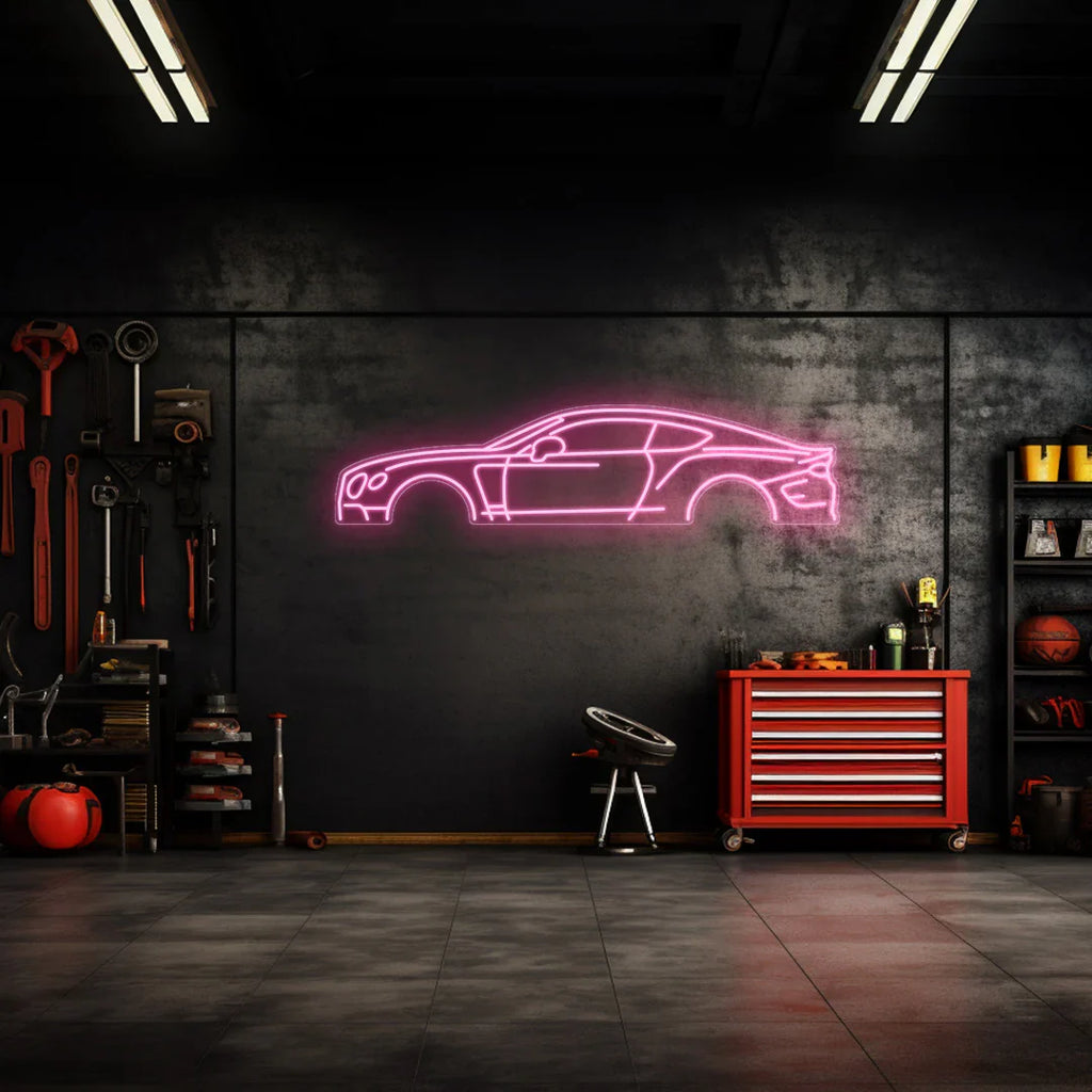 Continental GT Mansory Neon Silhouette