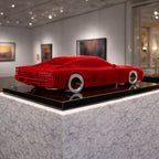 Terra Rossa Metal Car Sculpture - MT1495