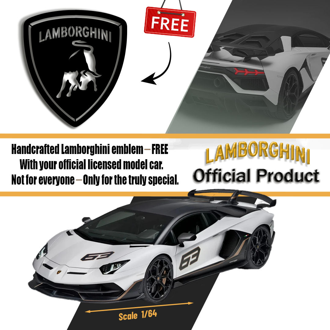Lamborghini - Metal Emblem - Official Licensed Model Car - MT0997