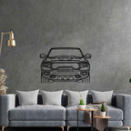 Ram TRX 2021 Front Silhouette Metal Wall Art